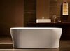 BelBagno BB405-1500-800 Отдельностоящая акриловая ванна в комплекте со сливом-переливом, 150x80, цвет: белый