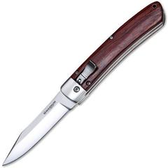 Фото Автоматический складной нож Boker Automatic Classic, сталь 440A, рукоять палисандр