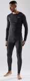 Комплект термобелья Core Wool Merino Set M black melange с шерстью мериноса