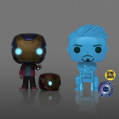 Funko POP! Marvel. Avengers Endgame: Morgan & Tony Stark (GW Pop in a Box Exc)