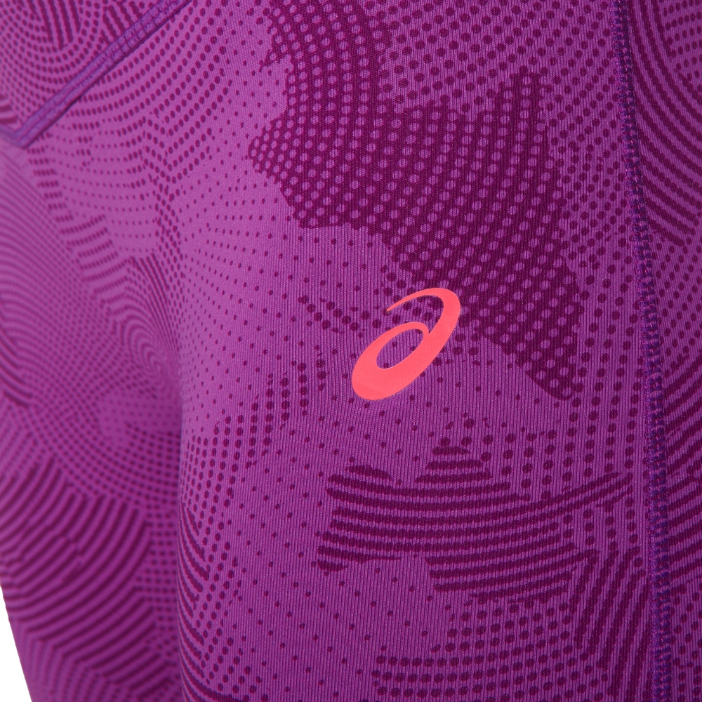 Asics 3/4 Tight Тайтсы женские purple - 3