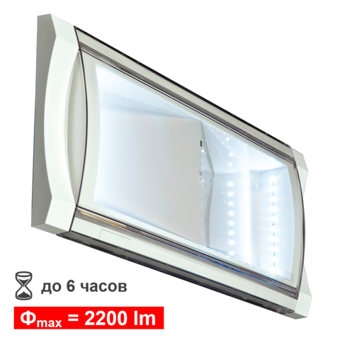 Светильник аварийный эвакуационный с аккумулятором Formula 65 LED Li-Fe Beghelli – общий вид Светильник аварийный эвакуационный с аккумулятором Formula 65 LED Li-Fe Beghelli – общий вид