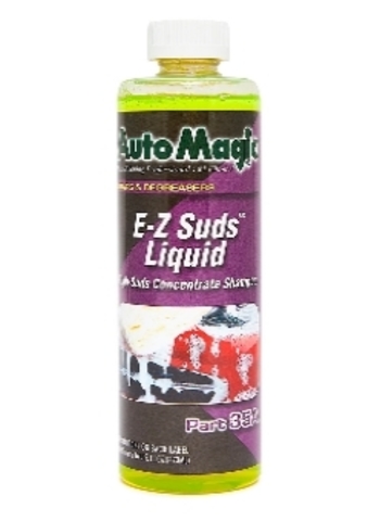 AutoMagic E-Z suds liquid - шампунь для ручной мойки с лимонным ароматом, 480мл