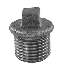 Заглушка чугун Ду 15 (1/2") НР Fittex PLUS