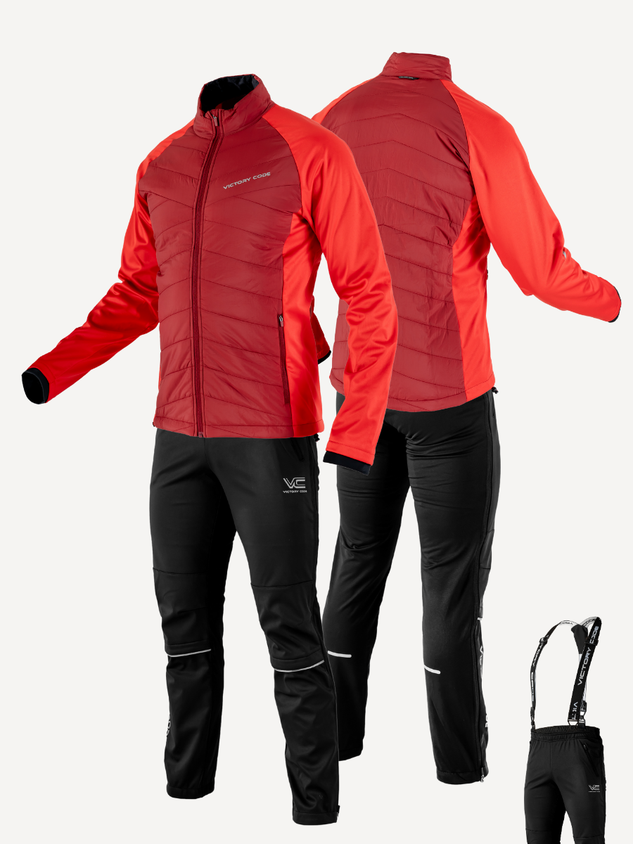 Лыжный костюм Victory Code Storm Active унисекс red - 3