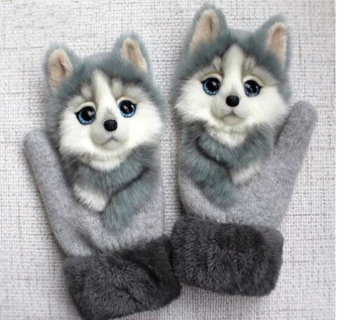 Милые варежки с животными