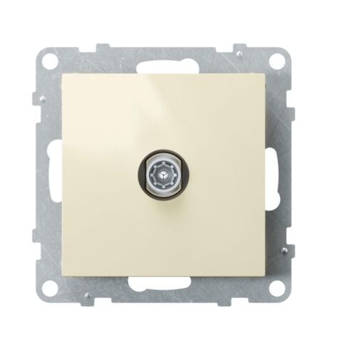 Розетка TV (телевизионная) - Legrand SUNO - "звезда" - Слоновая кость