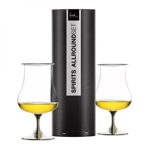 Набор из 2 бокалов для крепких напитков платина Gentleman 220 мл EISCH арт. 86551215