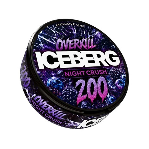 Жевательный табак ICEBERG 200mg - NIGHT CRUSH