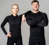 Комплект термобелья Noname Arctos 19 Underwear Black Женский-Унисекс