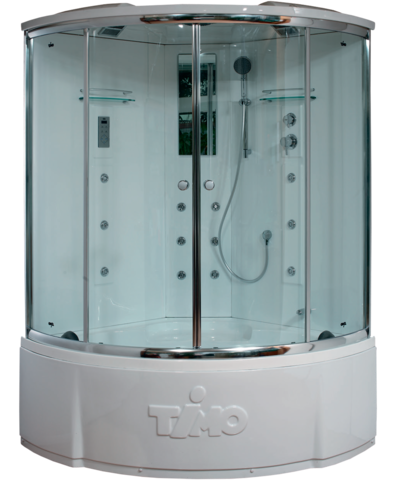 Timo Lux T-7735C Душевая кабина 135x135, цвет: хром