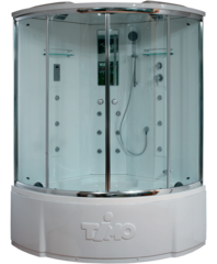 Timo Lux T-7735C Душевая кабина 135x135, цвет: хром фото