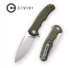 Фото Складной нож CIVIVI Praxis, сталь 9Cr18MoV, Satin, Green G10