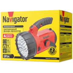 Фонарь Navigator 94 960 NPT-SP06-ACCU прожект/для отдыха