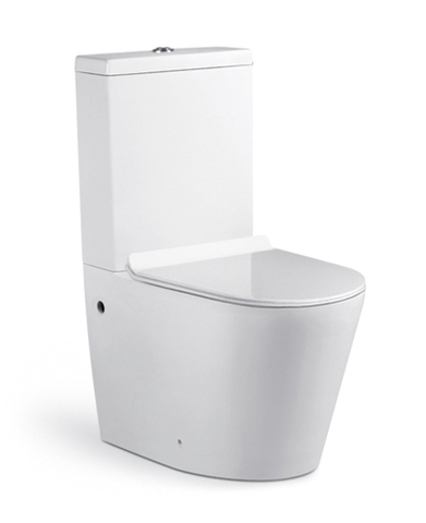 Timo Inari TK-501 Унитаз с бачком напольный, цвет: белый