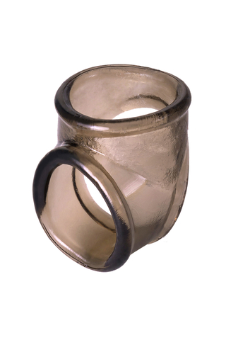 Эрекционное кольцо на пенис XLover by TOYFA, TPE, черный прозрачный, 3,5 см