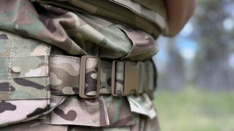 РАЗГРУЗОЧНЫЙ ТАКТИЧЕСКИЙ ПОЯС ИК-ремиссия, с полной подготовкой под баллистику - внутри пояса ткань турист и пенка 66 кг/м3. Производство Россия