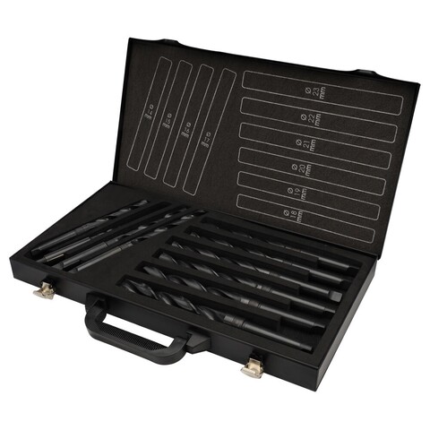 Набор сверл по металлу 14-23мм 10шт DIN345 HSS 118° (к/х - хв.) H-Tools PRO 204001HT