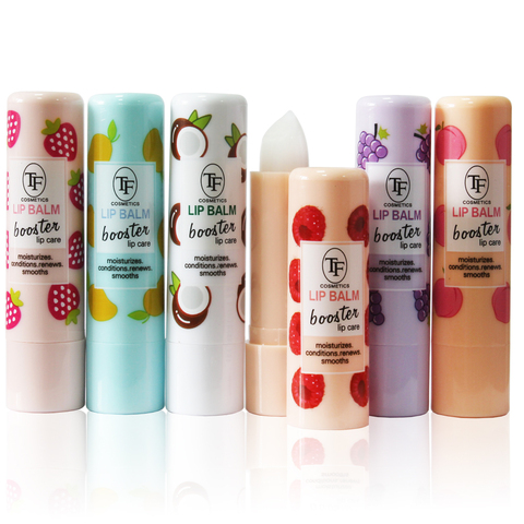 TF CTLB15 Бальзам для губ Lip Balm booster Фруктовая мечта (кокос,клубника.,персик,манго,малина,вин)