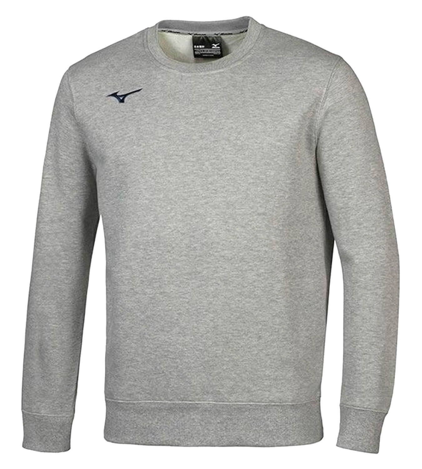Mizuno Terry Crew мужская толстовка серая