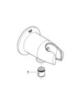 GROHE Movario 28406000 Шланговое подсоединение с держателем