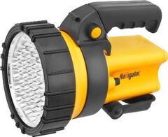 Фонарь прожектор АЛЬФА 6х 1Вт LED SMD литий 3Ач сигнал св ЗУ 220V 12V карт Б0031039 ЭРА РА-605