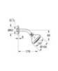 GROHE Tempesta 26088001 Душ верхний с кронштейном