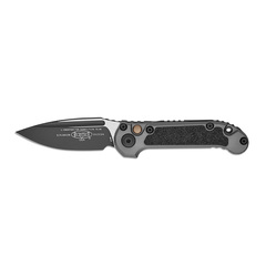 Фото Автоматический нож Microtech LUDT Gen III 1135-1NC, сталь M390MK, рукоять алюминий, серый/черный