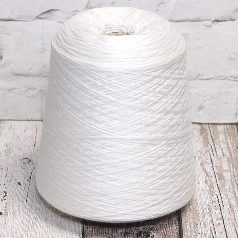 Смотка кашемир с шелком (30%) FAIR SILK 7*2/120 белый молочный