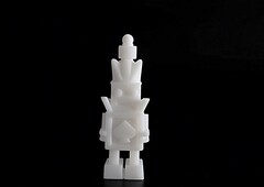 Силиконовый молд Робот малый 3 D
