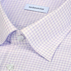Сорочка мужская Seidensticker Shaped Fit 01.849842-42 в сине-розовую клеточку