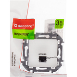 Розетка компьютерная RJ45 категория 5e UTP - Legrand Inspiria - белый — фото 2