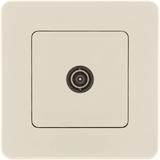 Розетка TV (телевизионная) - Legrand Inspiria - проходная - слоновая кость — фото 11