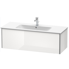 Duravit XSquare XS407402222 База под раковину 1210х478х400 мм, с 1 выдв ящик, цвет белый глянц.(для 233612) фото