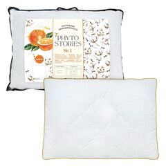 Подушка 50х70 см, хлопк в-но, чех 100% п/э, кант, Phyto Stories