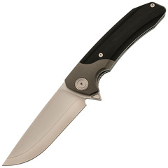 Фото Складной нож Maxace Goliath, cталь SLD-Magic, рукоять G10, черный