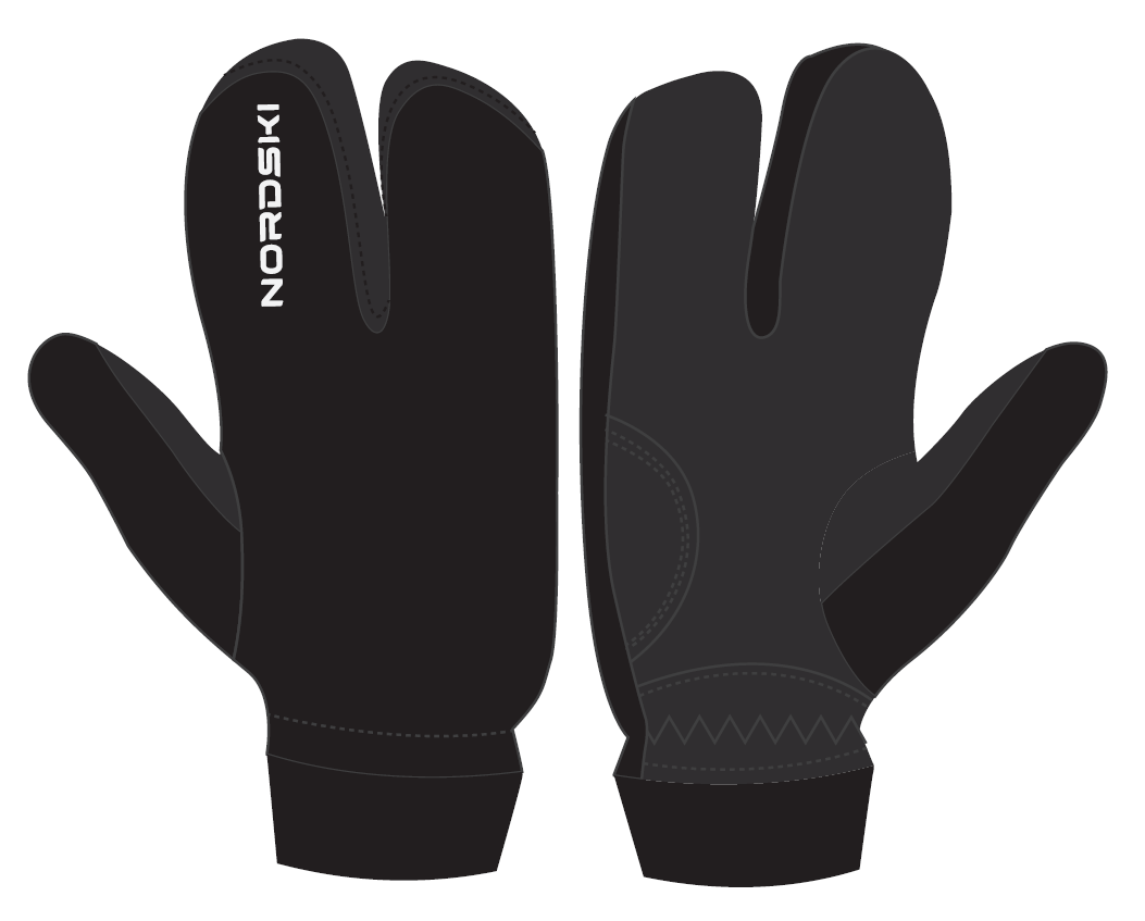 Nordski Jr Arctic WS лобстеры детские black