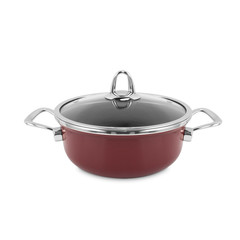 Кастрюля эмалированная 20 см (2,8л.) KOCHSTAR Copper Core Cookware арт. 32603020