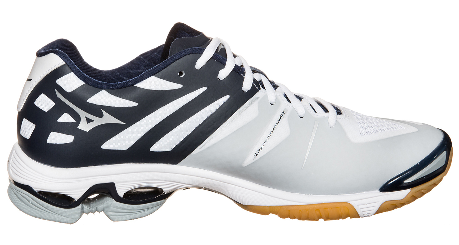 Волейбольные кроссовки Mizuno Wave Lightning Z мужские белые - 5