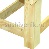 Лавка из ангарской сосны, 160 см - 3