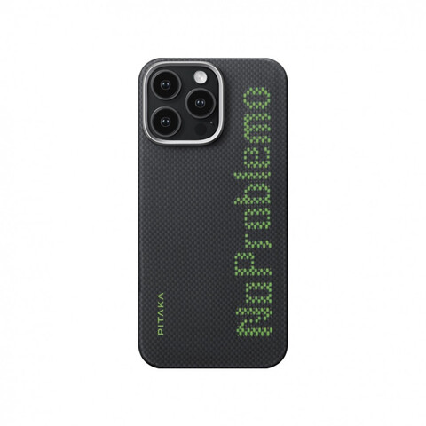 Чехол Pitaka Tactile Woven (Lumintex Edition) для iPhone 16 Pro, Без проблем | NoProblemo