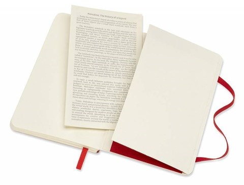 Блокнот Moleskine Classic Soft, цвет красный, в линейку