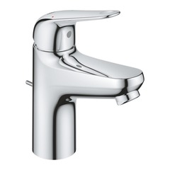 Смеситель для раковины GROHE Euroeco 23262001 с донным клапаном, хром (23262001)