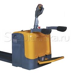 Транспортировщик паллет (самоходная гидравлическая тележка) CBD 20R2400-II Li 2000 кг 2400 мм Li-ion