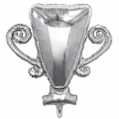 Шар Аг Фигура, Кубок, Серебро, 36''/91 см, 1 шт.