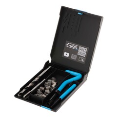 Набор для восстановления резьбы М10х1,25 19пр V-Coil Volkel 04017