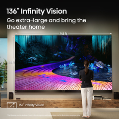 Телевизор Hisense 136" 136MX 4K Ultra HD 120Hz