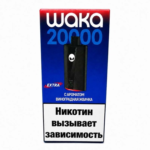 WAKA soPro 20000 Extra V2 - Виноградная жвачка