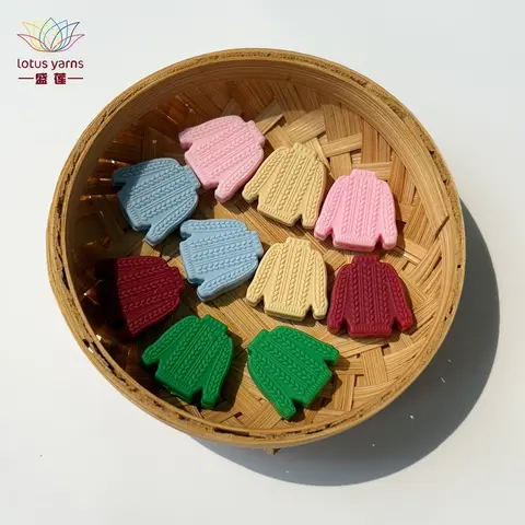 Заглушки для спиц Lotus Yarns Свитер зеленый, 1 пара