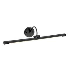 Чёрное современное бра Elstead Alton ALTON-PL-L-BLK, Integrated LED, в гостиную